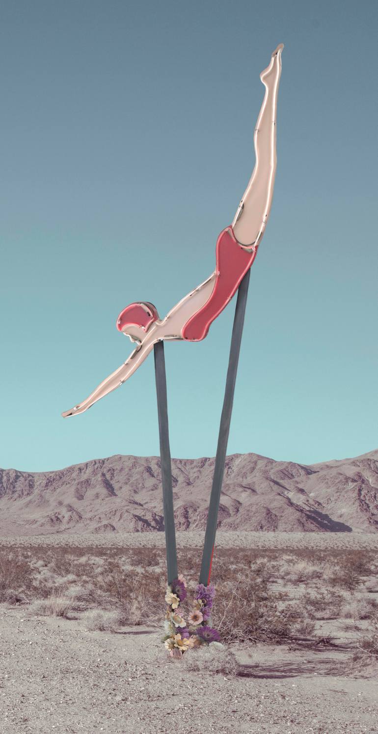 Original Abstract Women Photography by Alejandro Aboli The Redline