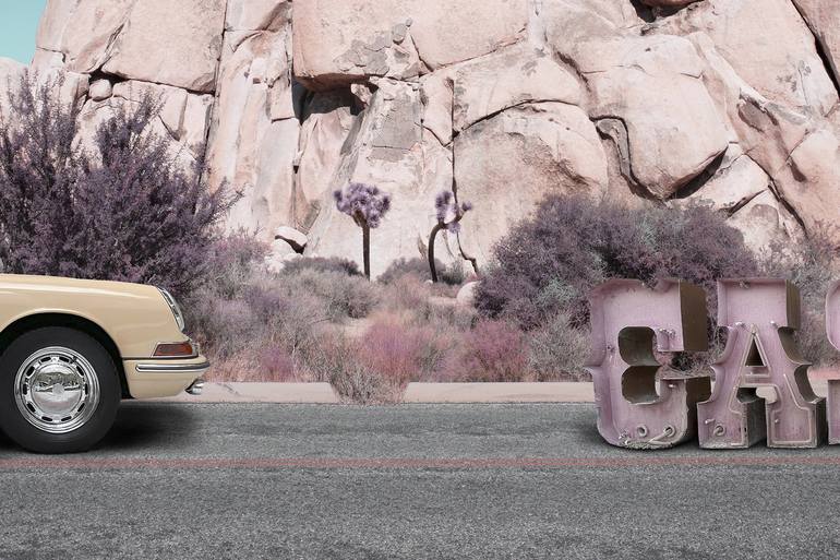 Original Abstract Automobile Photography by Alejandro Aboli The RedLine