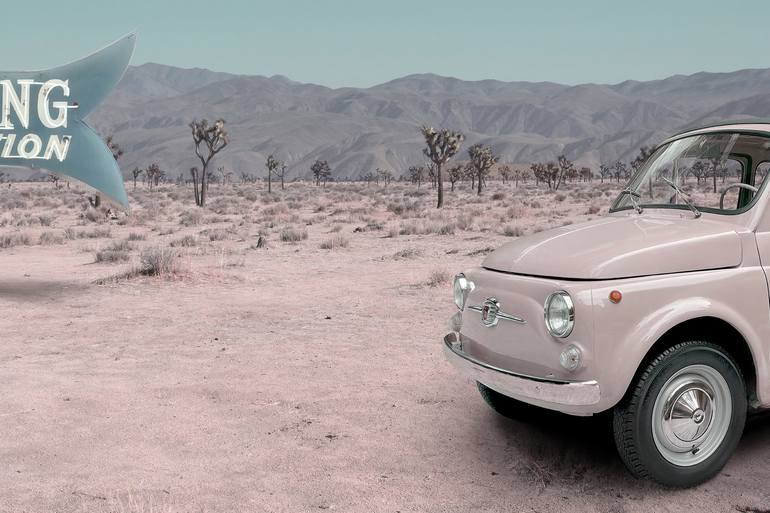 Original Abstract Automobile Photography by Alejandro Aboli The RedLine