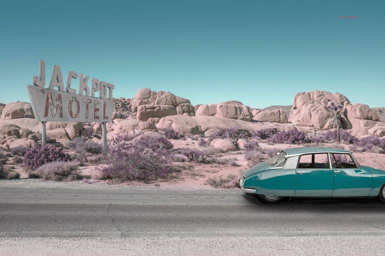 Original Abstract Transportation Photography by Alejandro Aboli The Redline