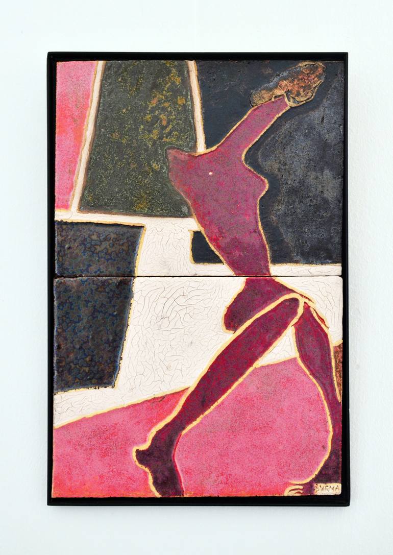 Original Abstract Body Painting by Weronika Surma