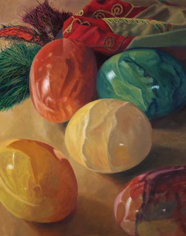 Original Still Life Paintings by Douglas Newton