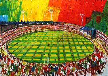 Print of Expressionism Sports Paintings by Mark Rusic