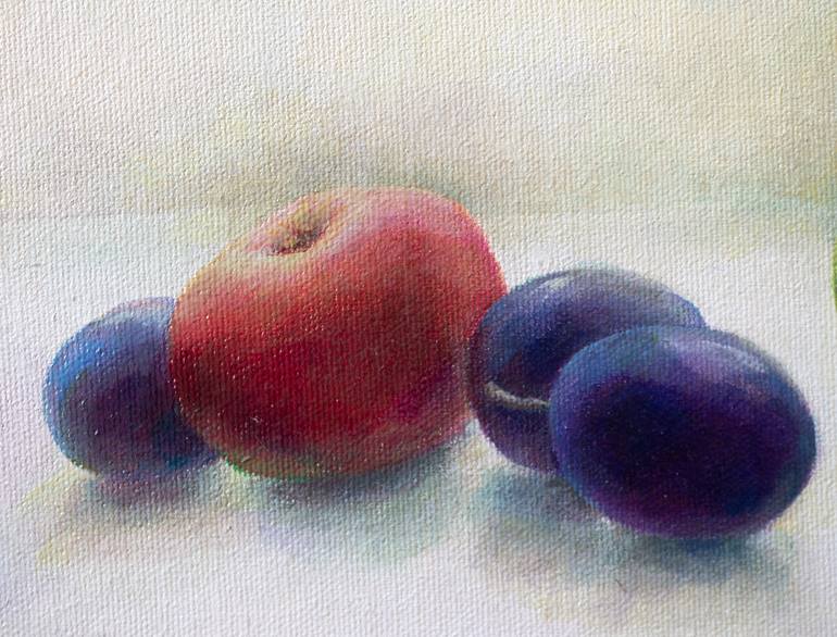 Original Fine Art Still Life Painting by ilona s