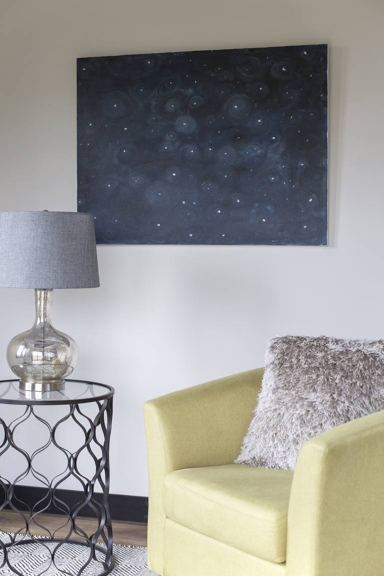 Original Fine Art Outer Space Painting by Cena O'Brien