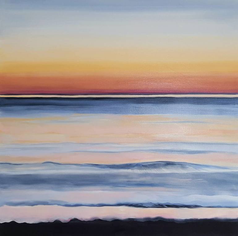 Evening Calm Painting by Cena O'Brien | Saatchi Art