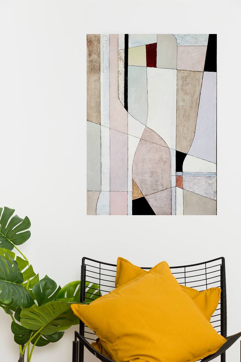 Original Contemporary Abstract Painting by Gheri Scarpellini