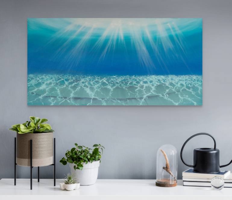 Original Contemporary Seascape Painting by Marguerite Lloyd