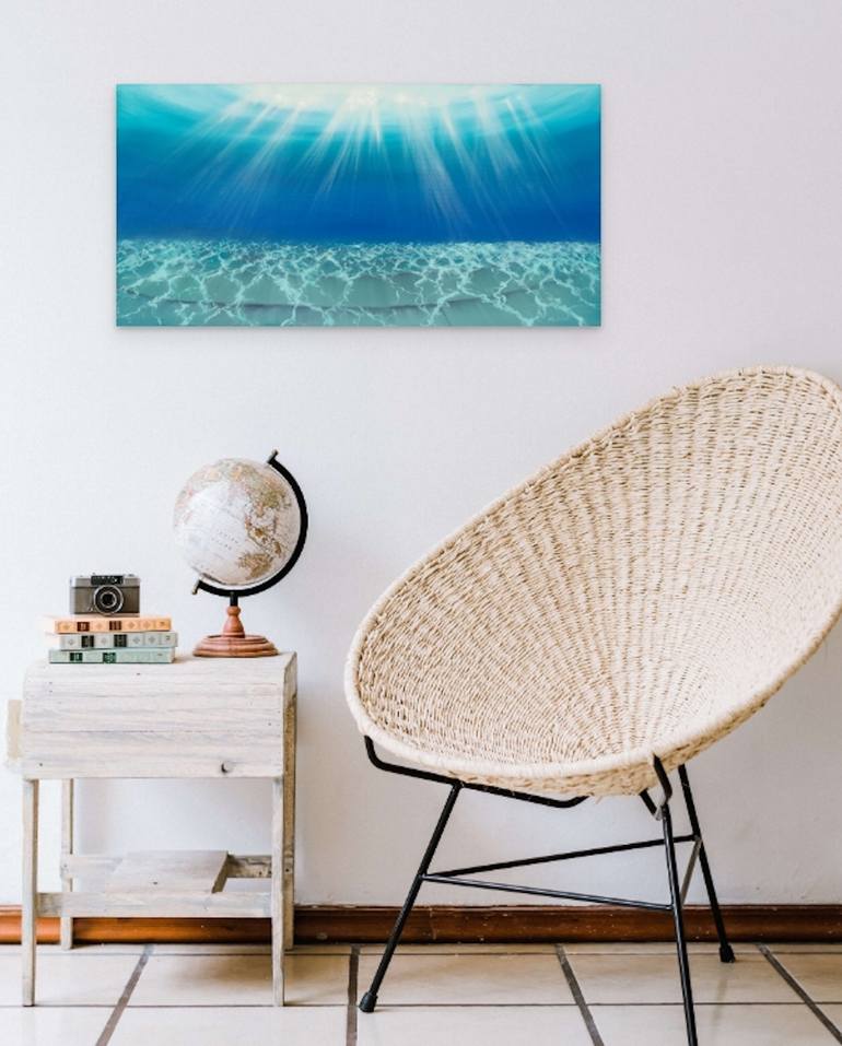 Original Contemporary Seascape Painting by Marguerite Lloyd