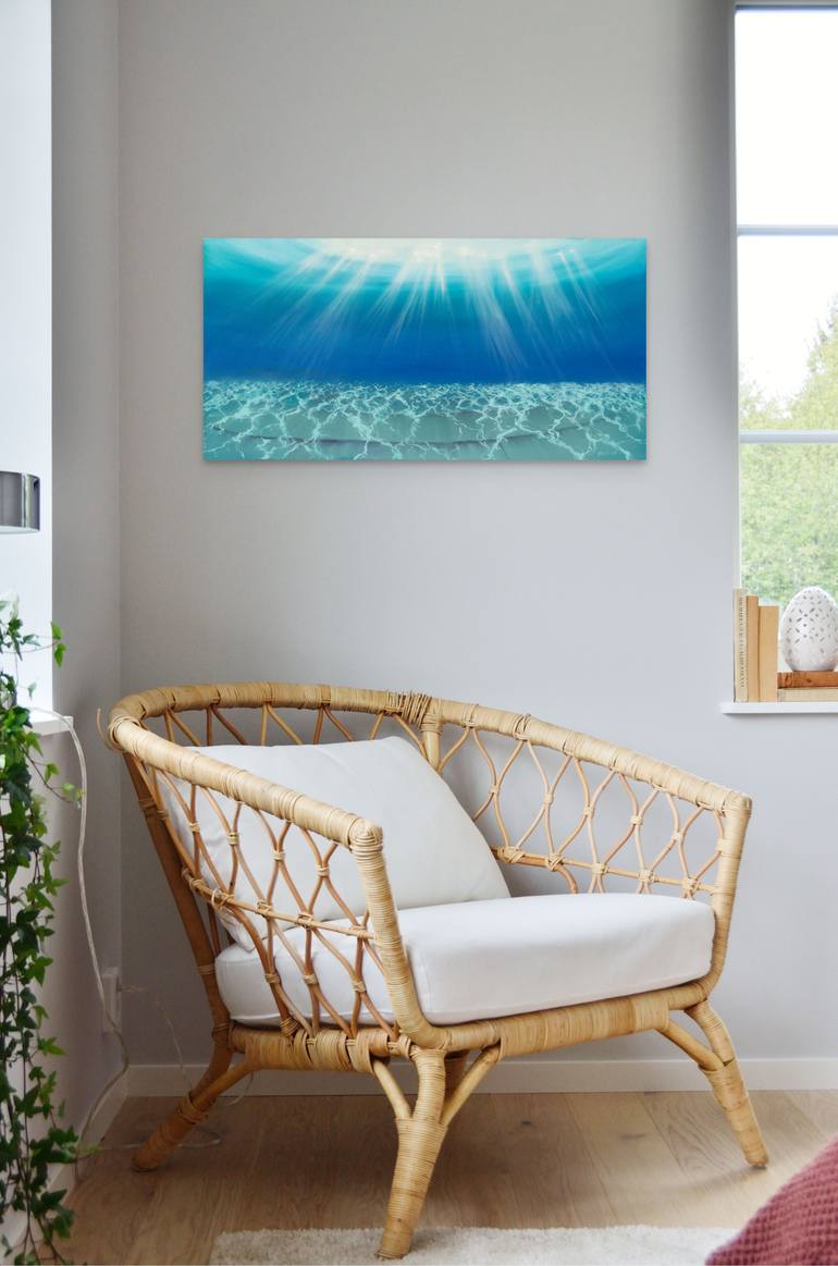 Original Contemporary Seascape Painting by Marguerite Lloyd