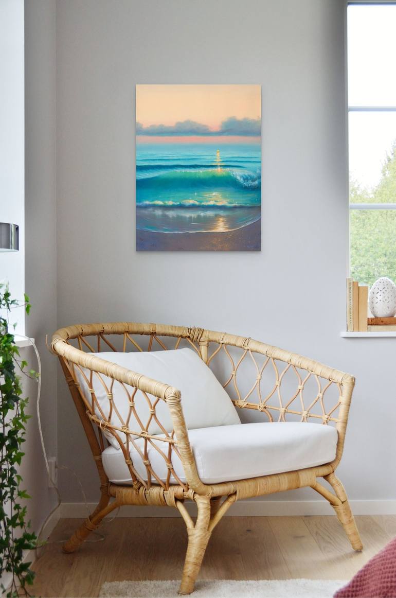 Original Contemporary Beach Painting by Marguerite Lloyd