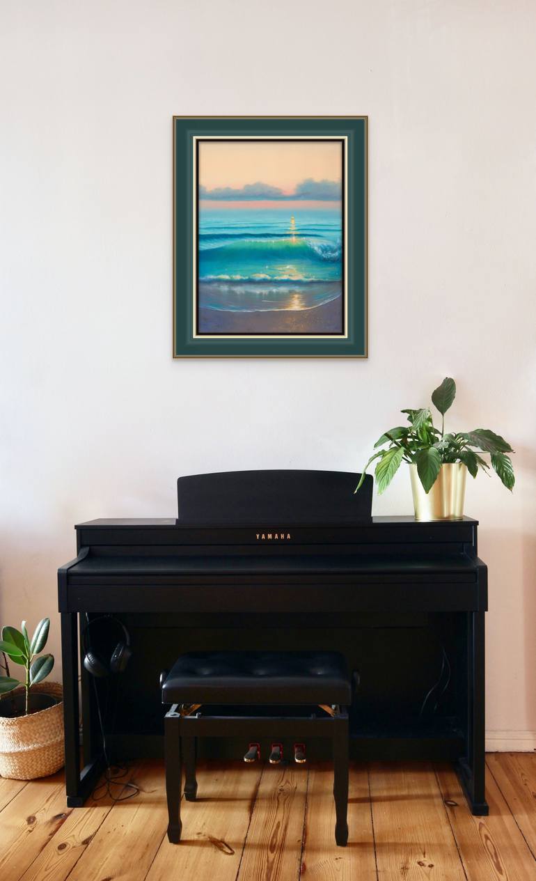 Original Contemporary Beach Painting by Marguerite Lloyd