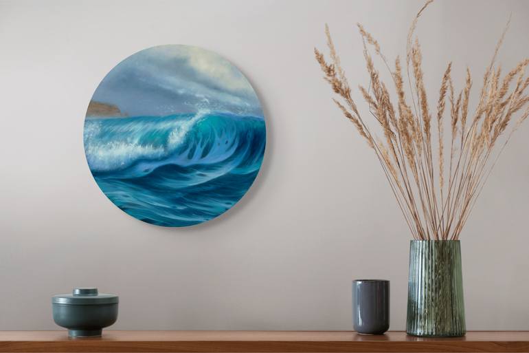 Original Contemporary Seascape Painting by Marguerite Lloyd