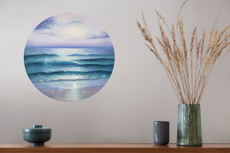 Original Contemporary Beach Painting by Marguerite Lloyd