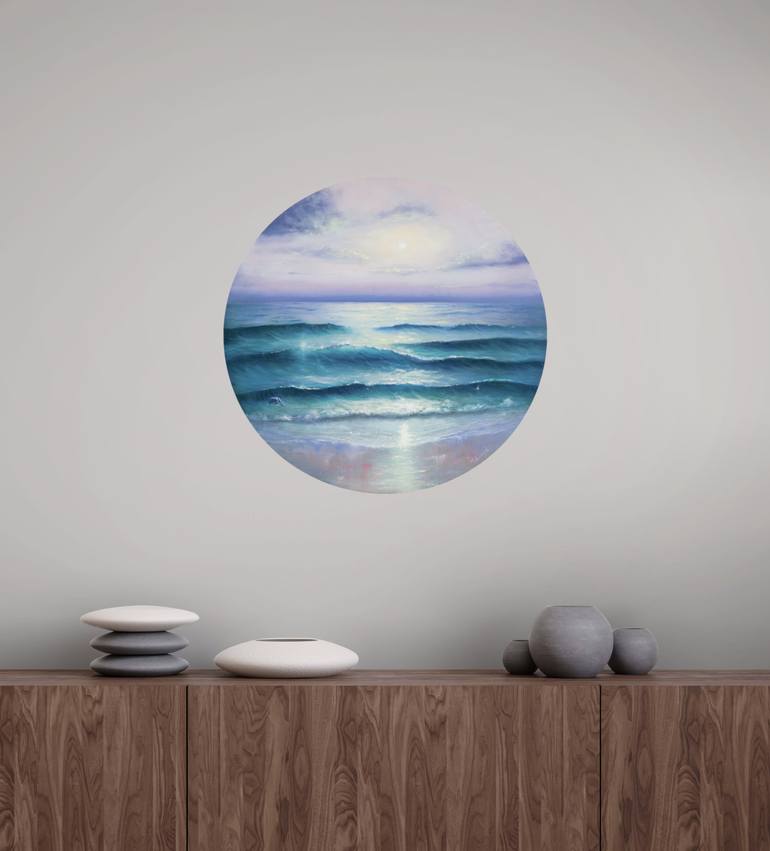 Original Contemporary Beach Painting by Marguerite Lloyd