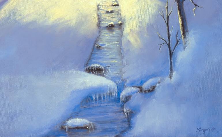 Original Impressionism Landscape Painting by Marguerite Lloyd