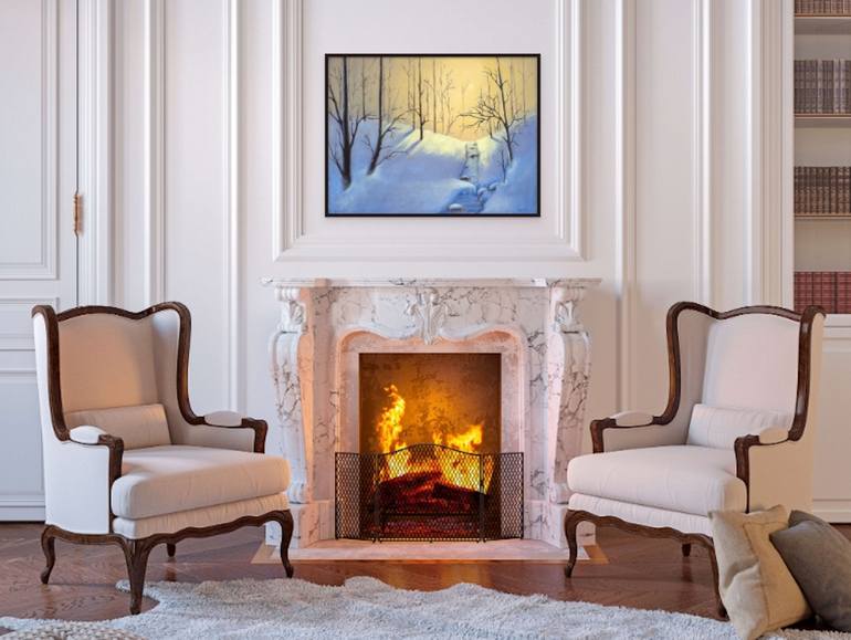 Original Impressionism Landscape Painting by Marguerite Lloyd