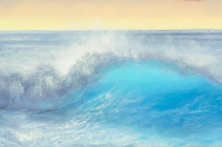 Original Expressionism Seascape Painting by Marguerite Lloyd
