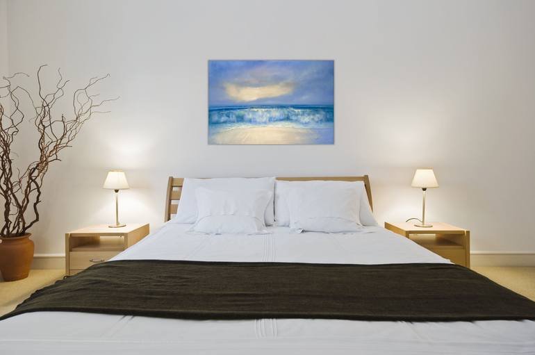 Original Impressionism Seascape Painting by Marguerite Lloyd