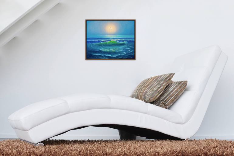 Original Seascape Painting by Marguerite Lloyd