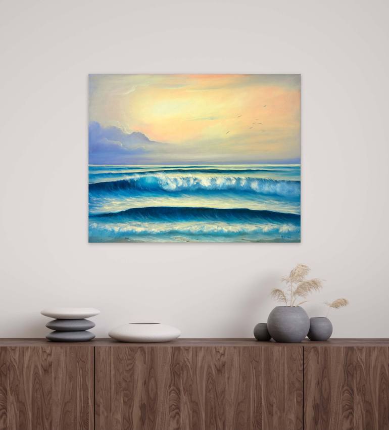 Original Seascape Painting by Marguerite Lloyd