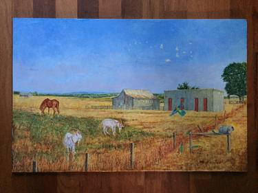 Print of Fine Art Rural life Paintings by Brian Mooney