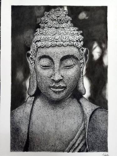 buddha pencil art thumb