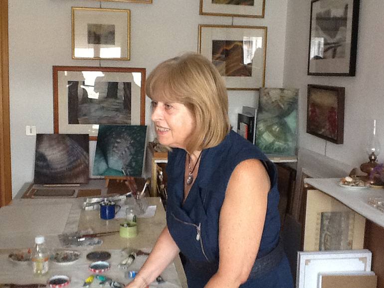 Original Abstract Expressionism Nature Painting by Elena Murer