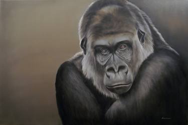 Original Expressionism Animal Paintings by Elena Murer