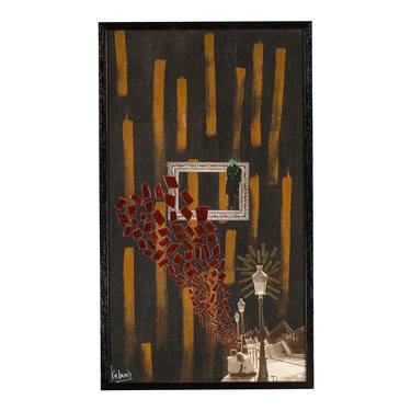 Original Expressionism Love Collage by Ioannis Kakouris