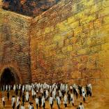 Wailing Wall of Holiness I by Yossi Rosenstein