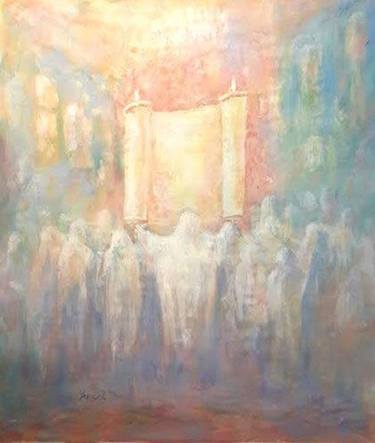 Original Conceptual Religion Paintings by Yossi Rosenstein