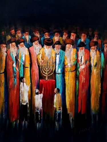 Original Conceptual Religious Paintings by Yossi Rosenstein