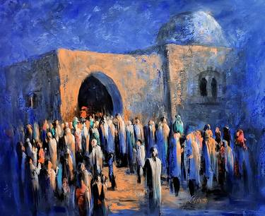 Original Conceptual Religion Paintings by Yossi Rosenstein