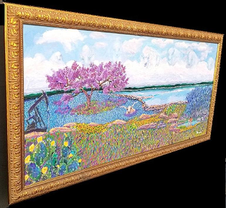 Original Impressionism Landscape Painting by Richard Ranspot