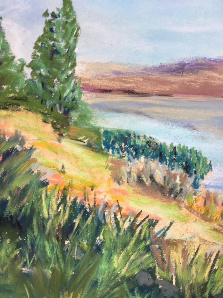 Original Expressionism Landscape Painting by Karen Harding