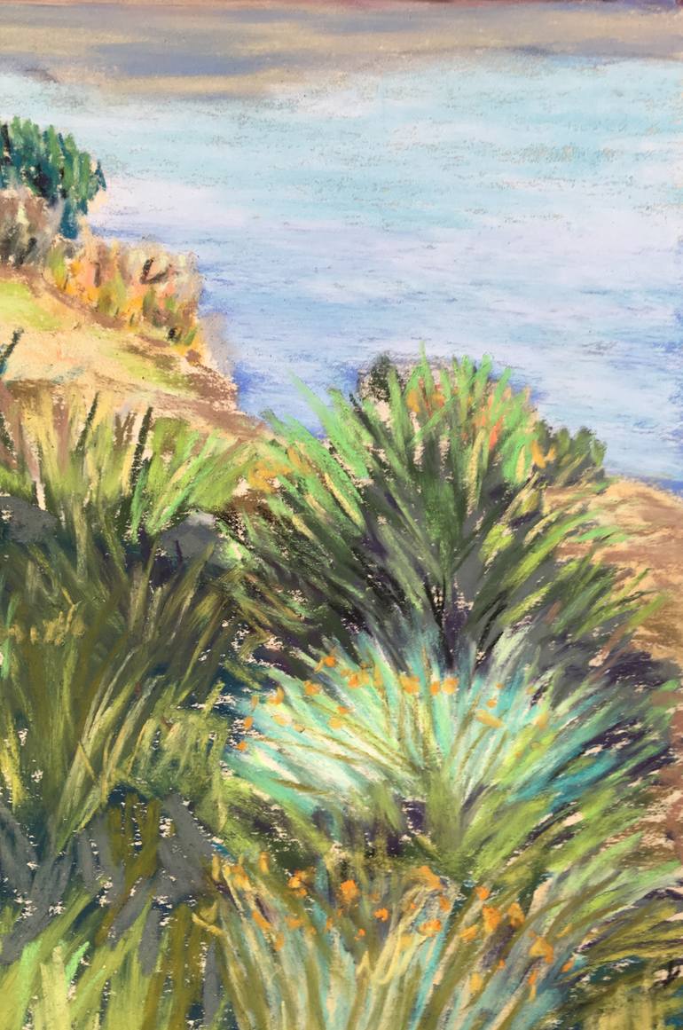 Original Expressionism Landscape Painting by Karen Harding