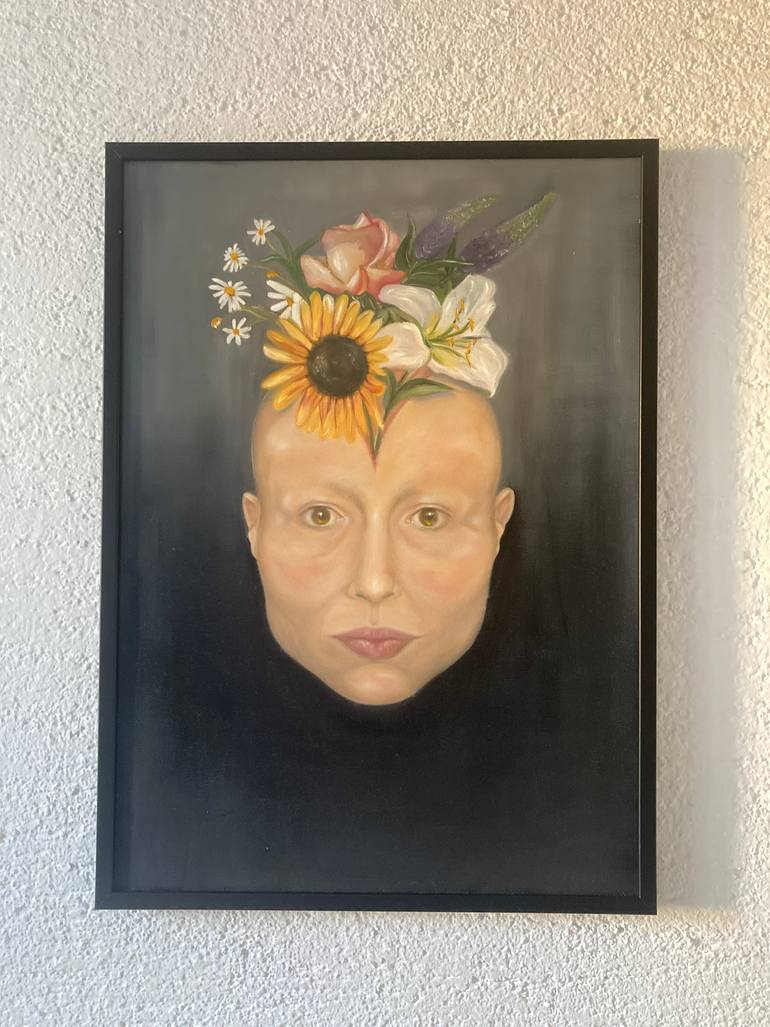 Original Surrealism Women Painting by Biljana Veljkovic