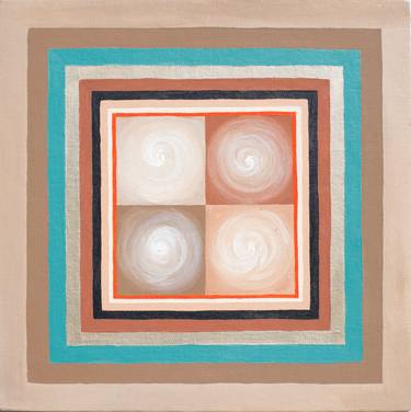 Print of Abstract Geometric Paintings by Biljana Veljkovic