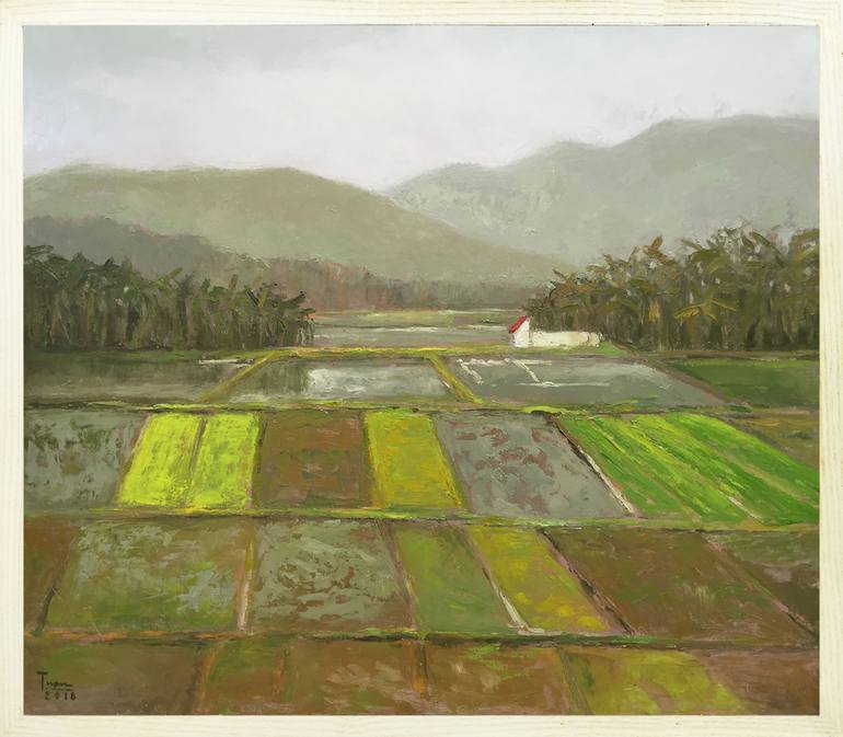 Original Realism Landscape Painting by Anh Tuan Pham