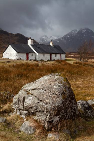 White Cottage in Scotland - Limited Edition of 35 thumb