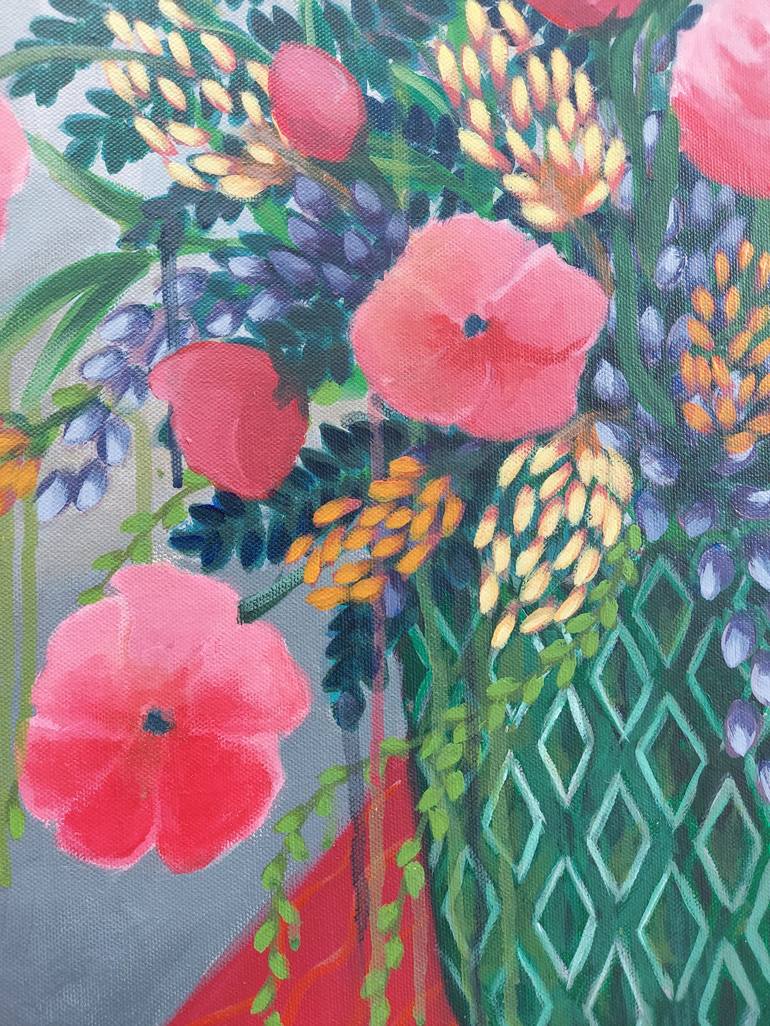 Original Contemporary Floral Painting by Gitti GV