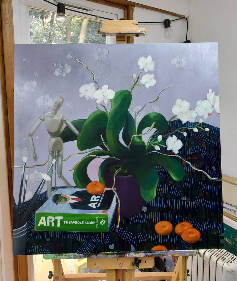 Original Contemporary Still Life Painting by Gitti Gv