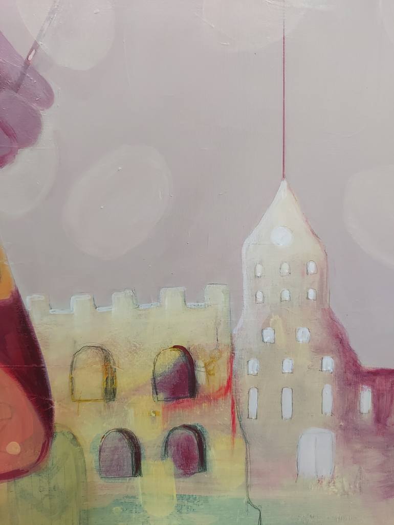 Original Contemporary People Painting by Gitti Gv