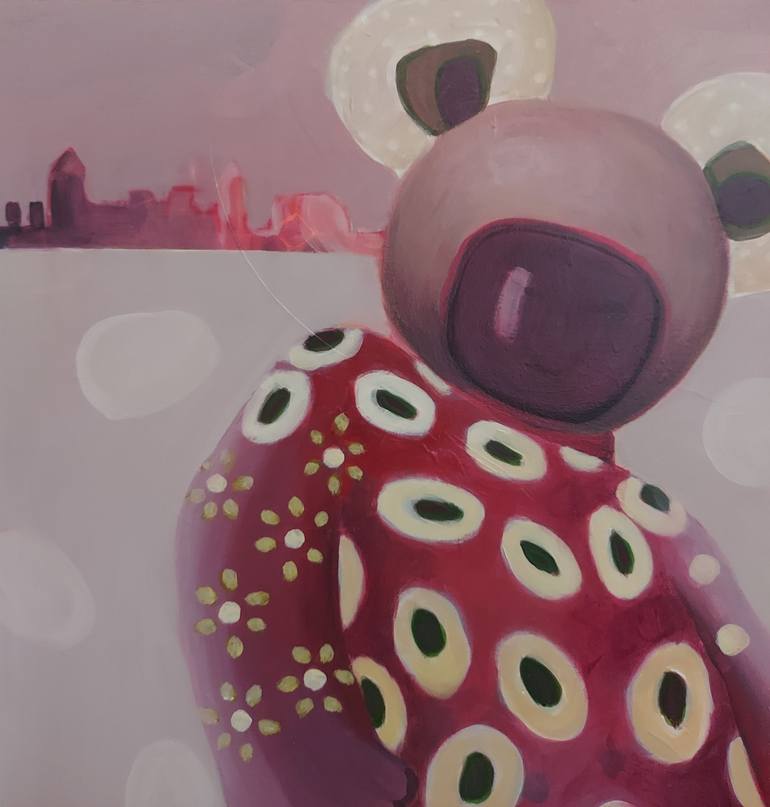 Original Contemporary People Painting by Gitti Gv