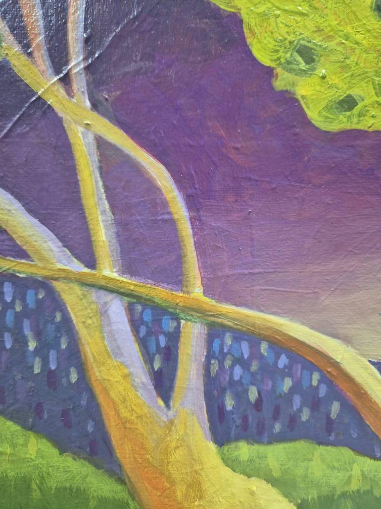 Original Impressionism Landscape Painting by Gitti Gv