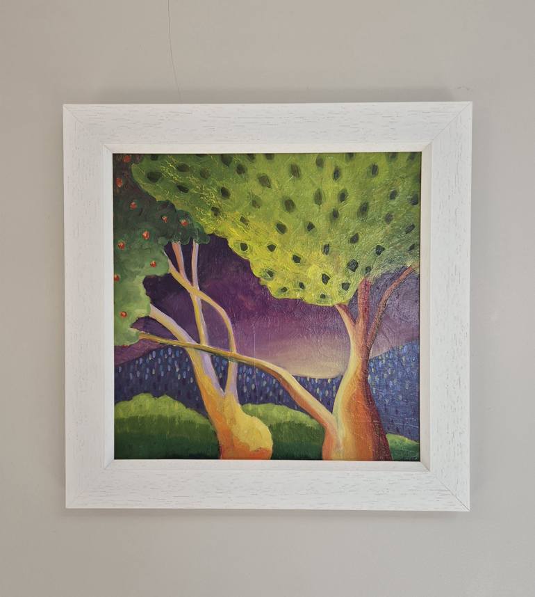 Original Impressionism Landscape Painting by Gitti Gv