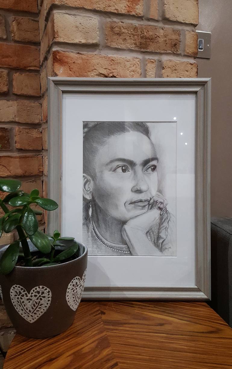 Original Figurative Portrait Drawing by Gitti GV