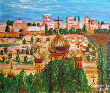 Original Realism Cities Paintings by Krasimira Mancheva