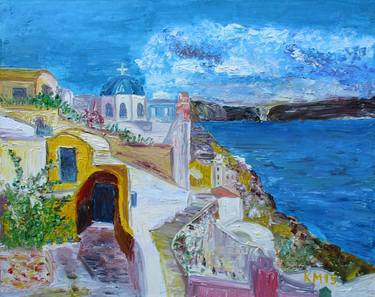 Print of Places Paintings by Krasimira Mancheva